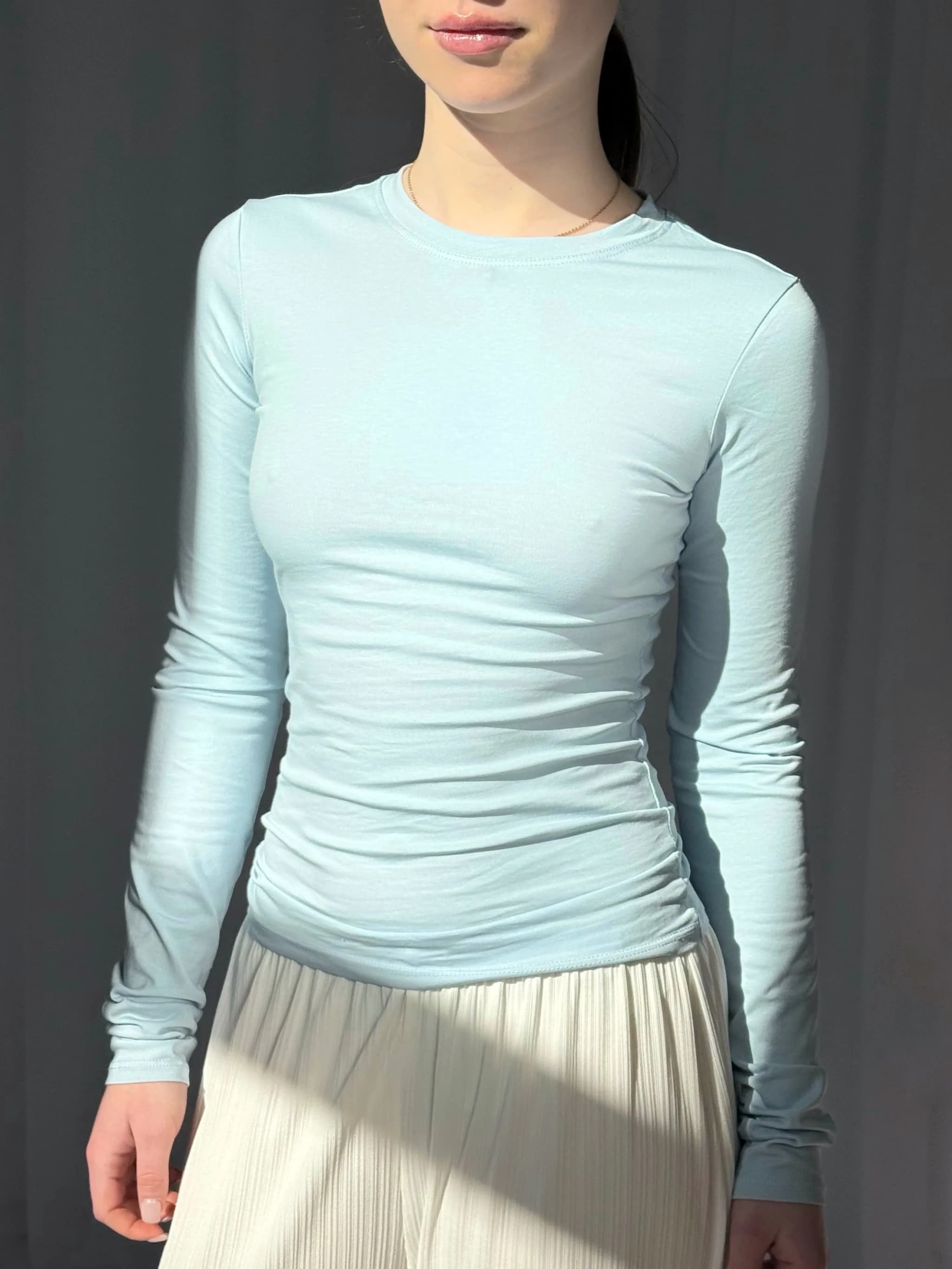 Лонгслів Блакитний - product image 2