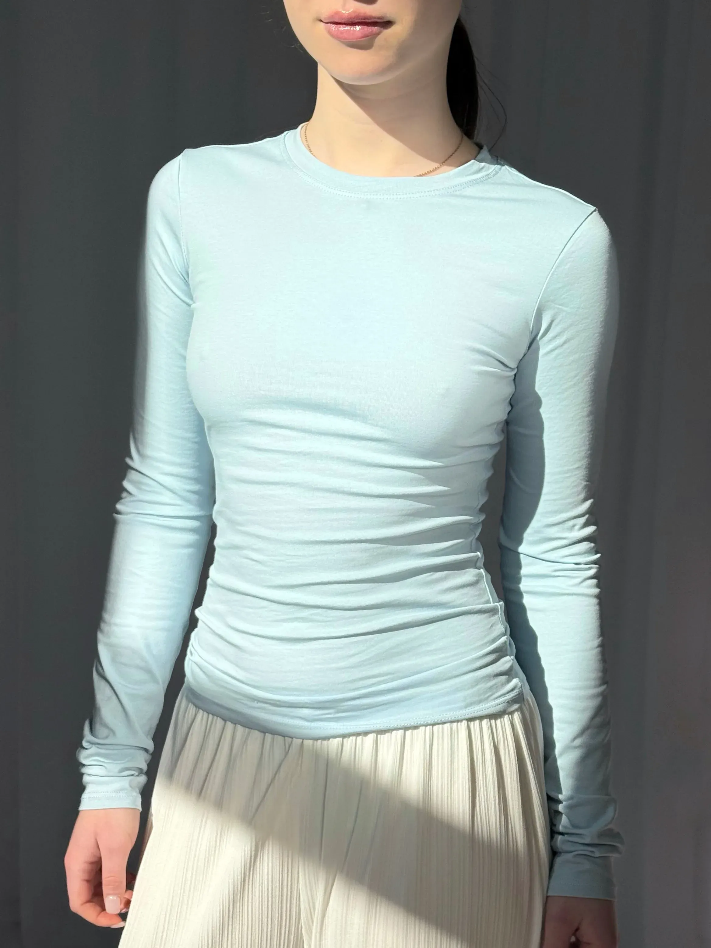 Лонгслів Блакитний - product image 2