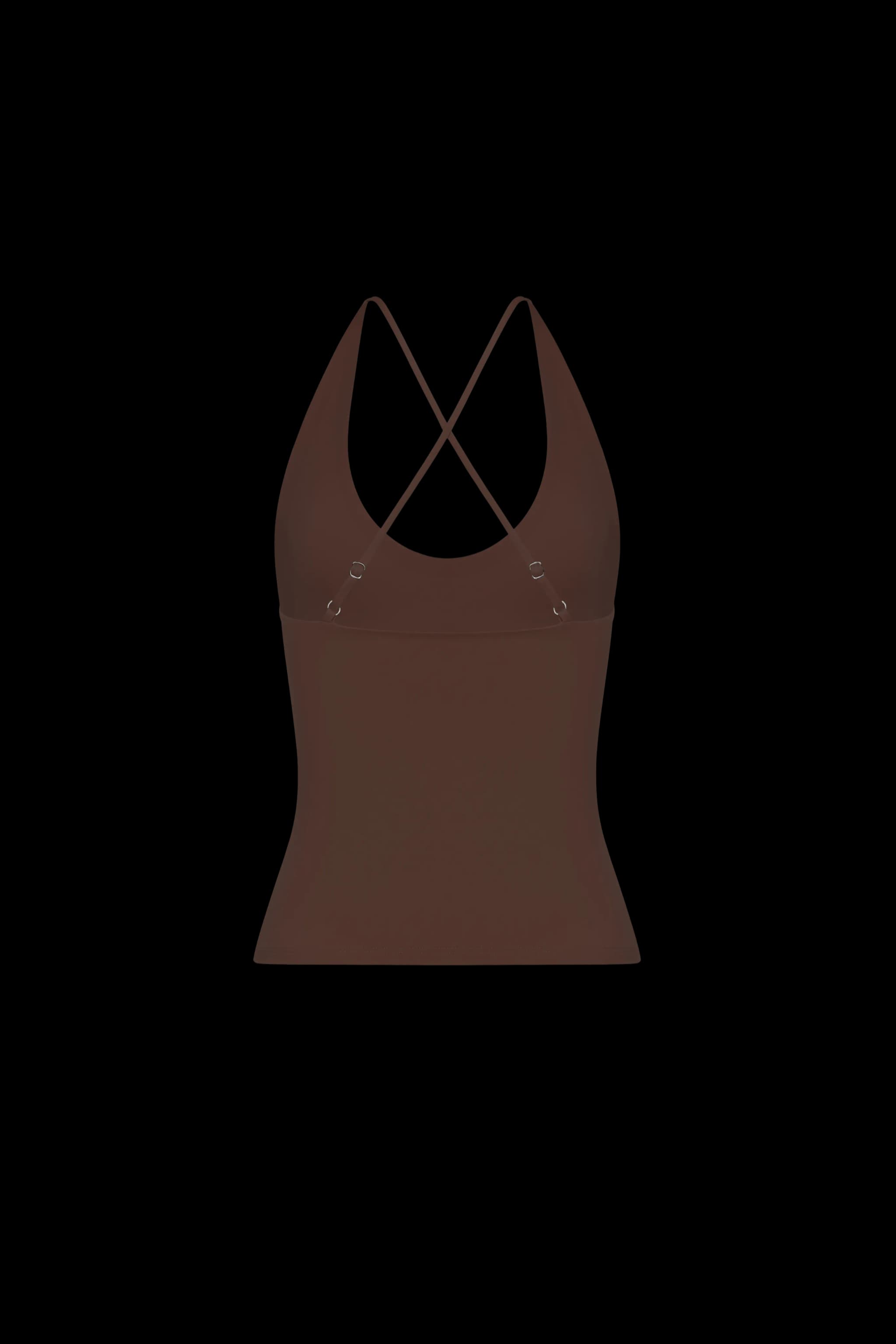 Майка з перехресною спинкою Шоколад - product image 2