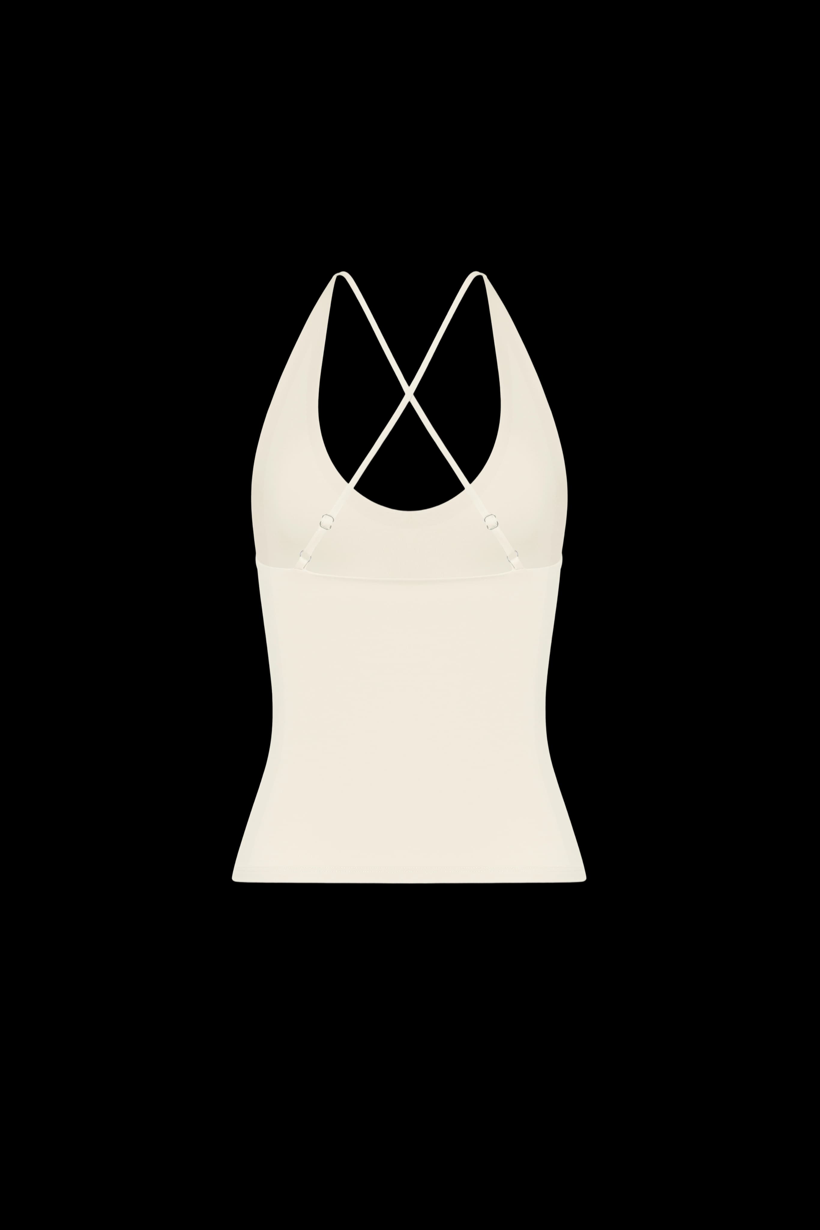 Cross-back top Ivory - Thumbnail 2