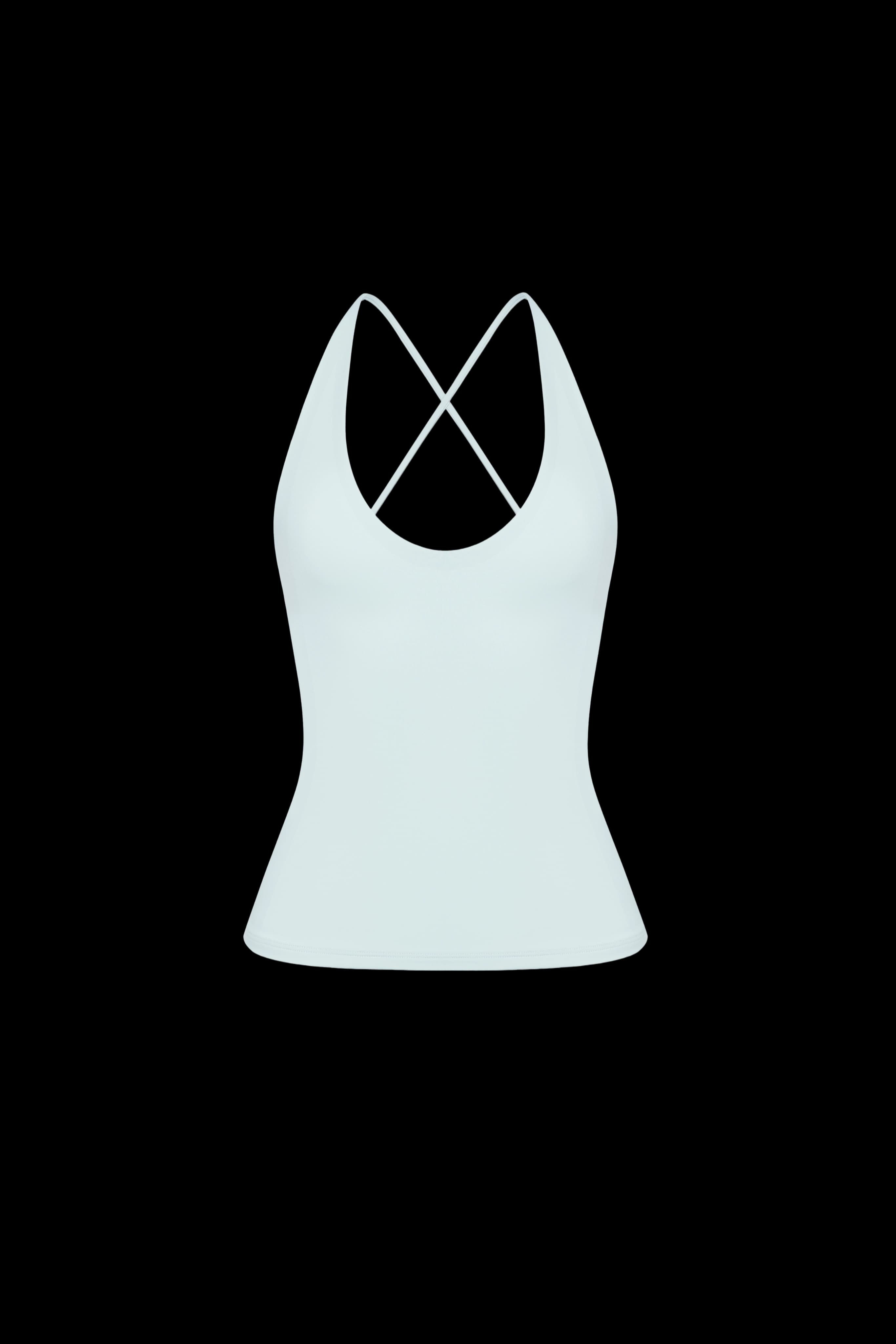 Cross-back top Light Mint