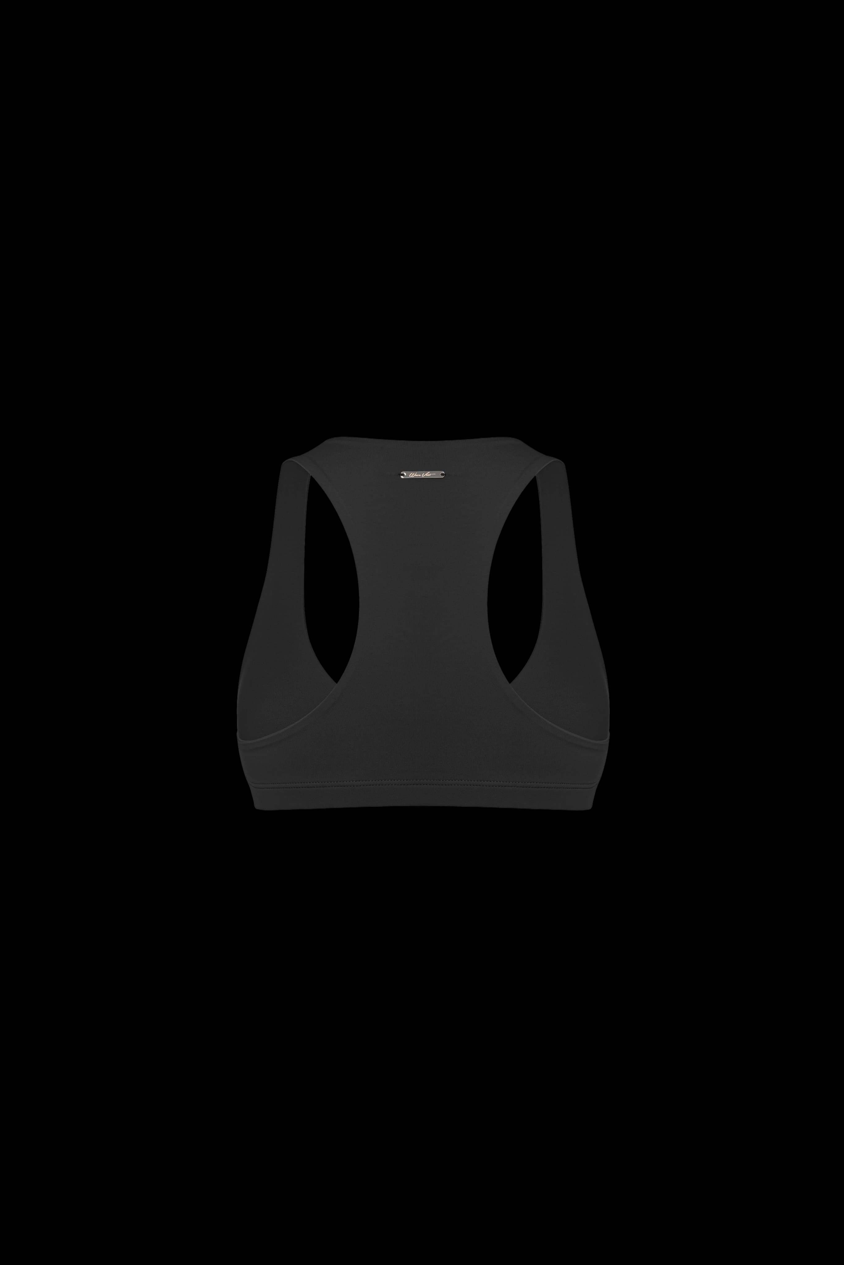 Crop top Black - Thumbnail 2