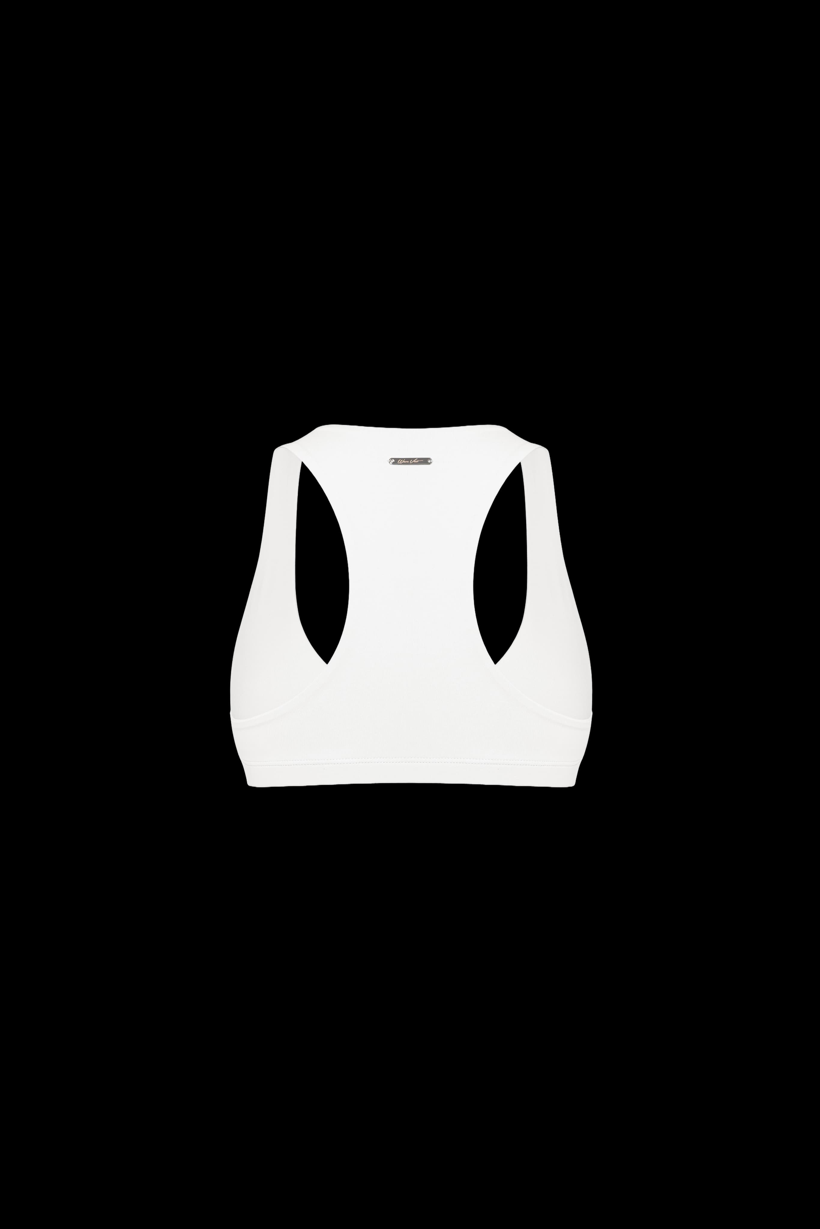Crop top White - Thumbnail 2