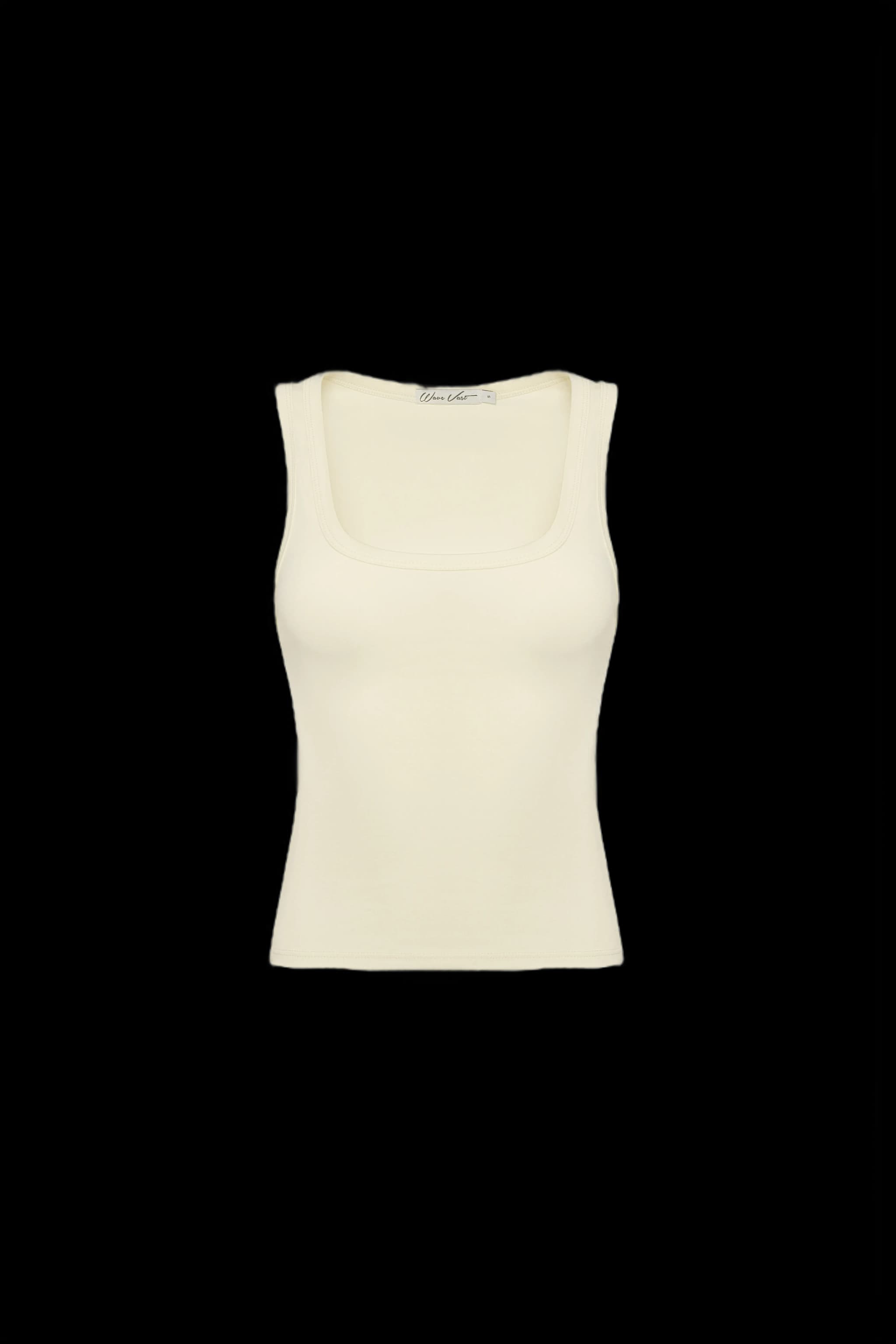 Майка на товстих бретелях Айворі - product image 1