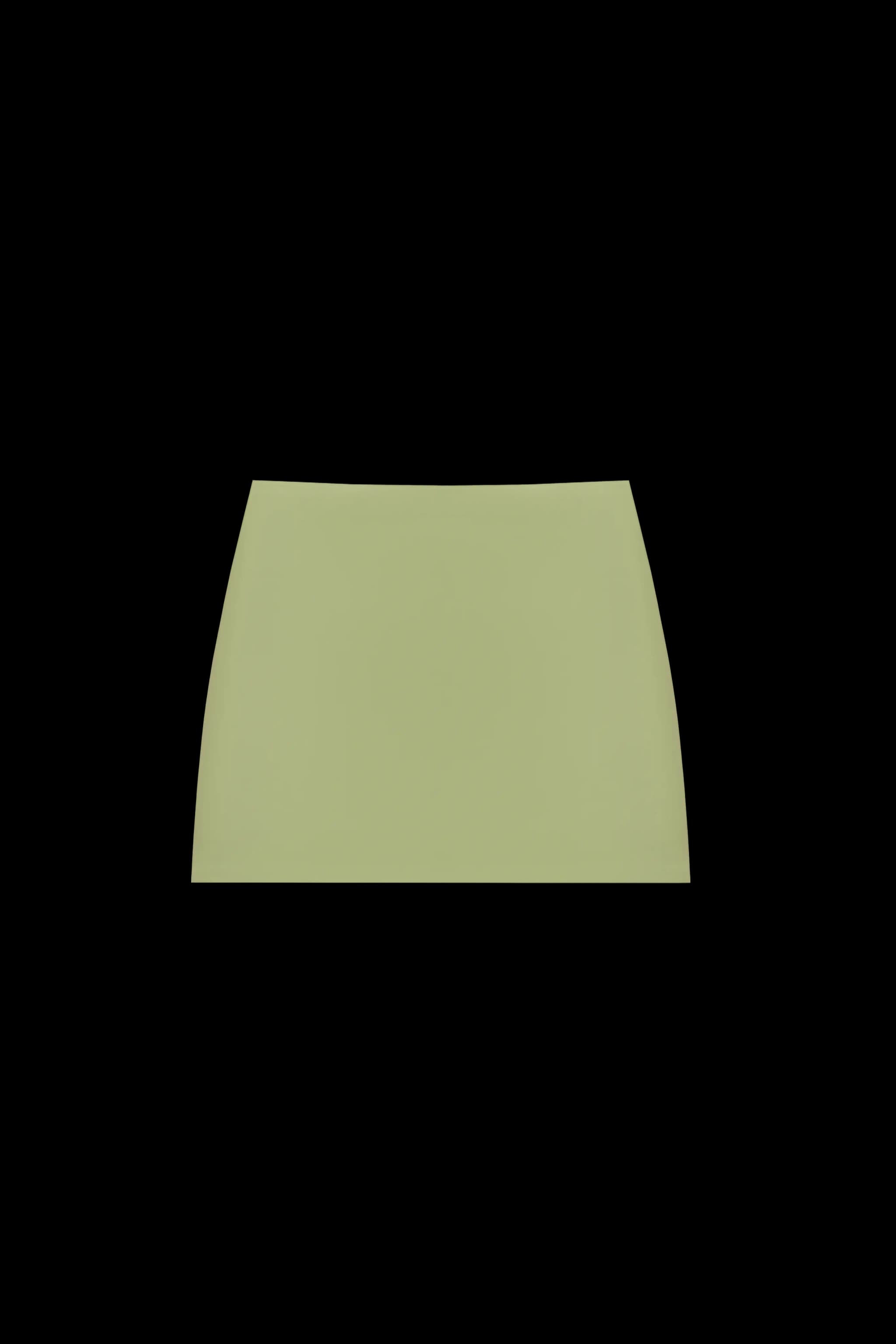 Mini skirt with shorts Olive