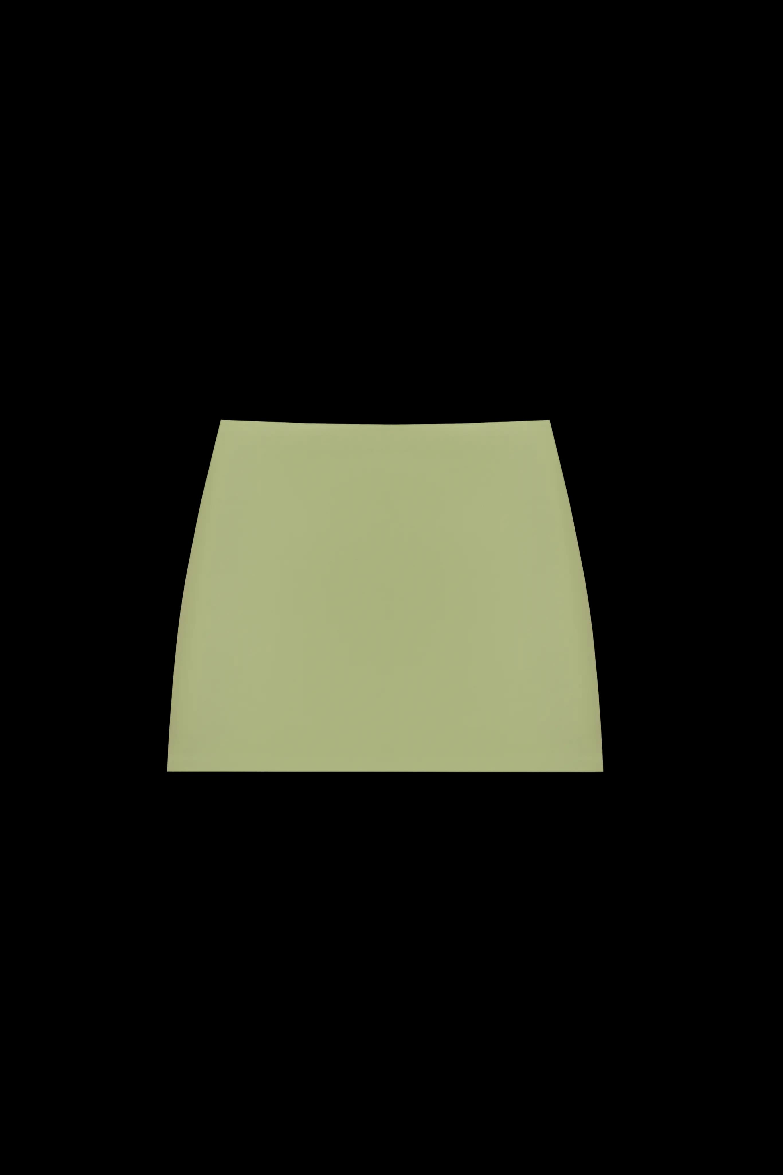 Mini skirt with shorts Olive