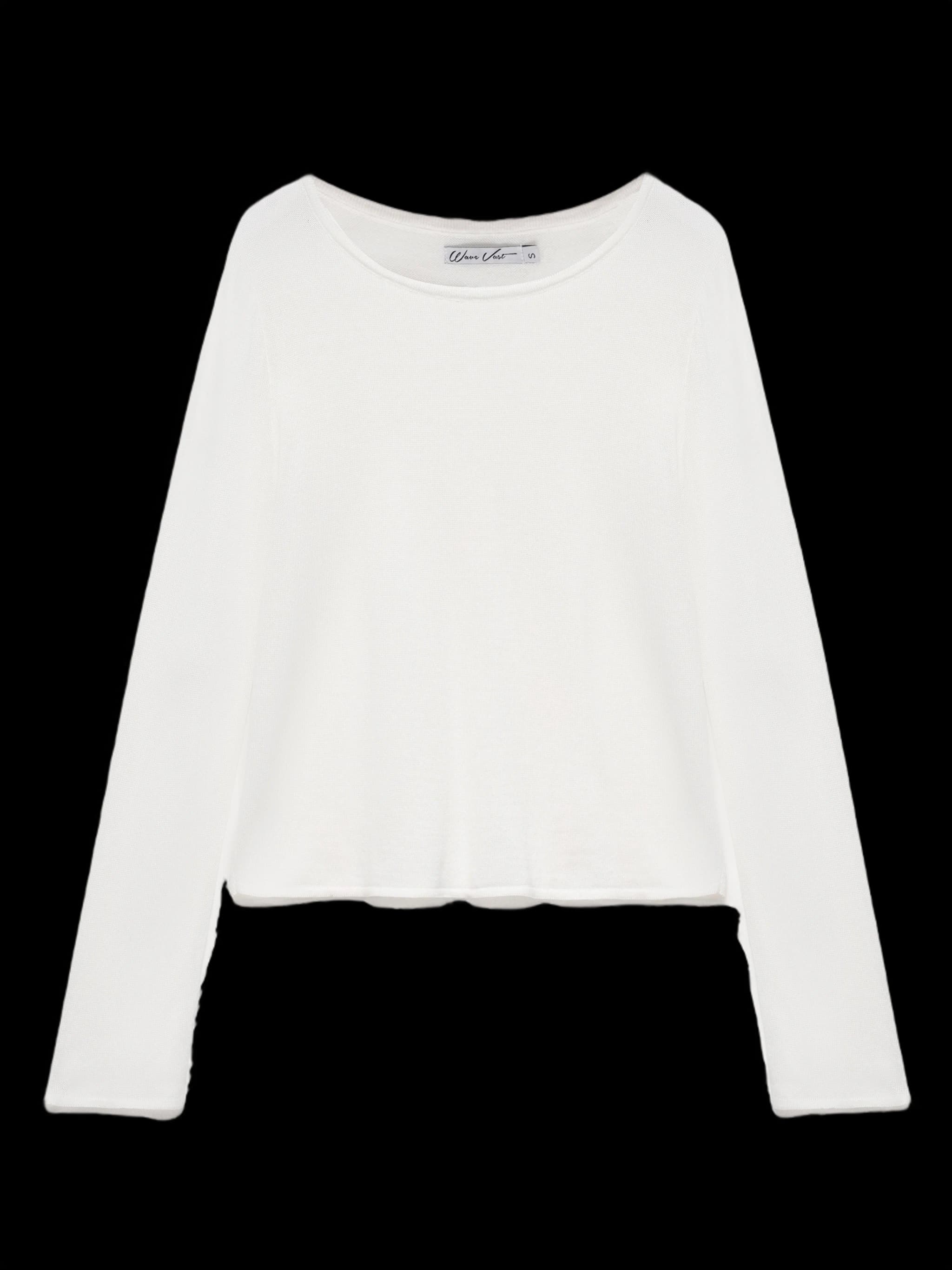 Лонгслів вʼязаний Молочний - product image 1