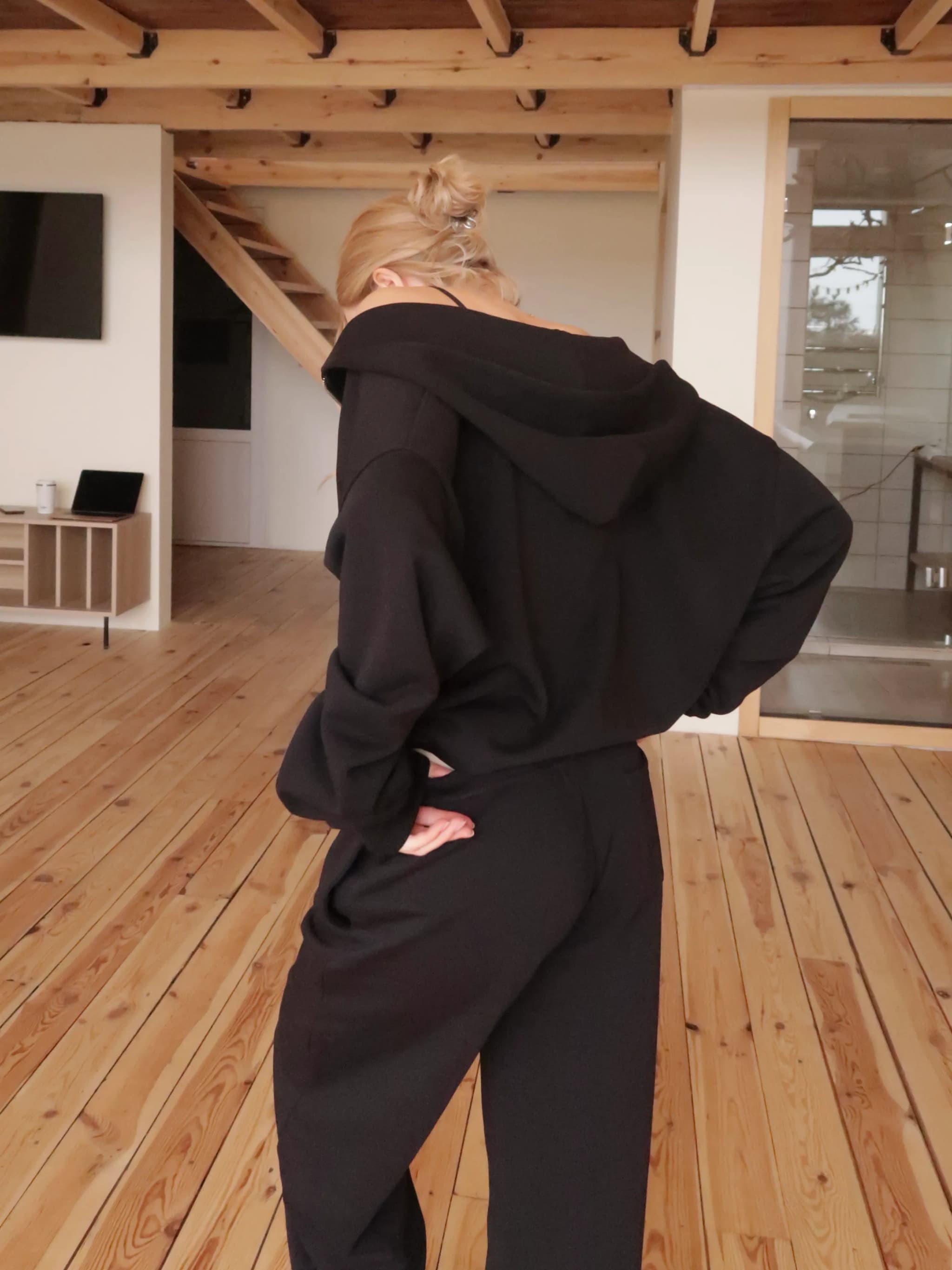 Зіп худі Чорне - product image 3