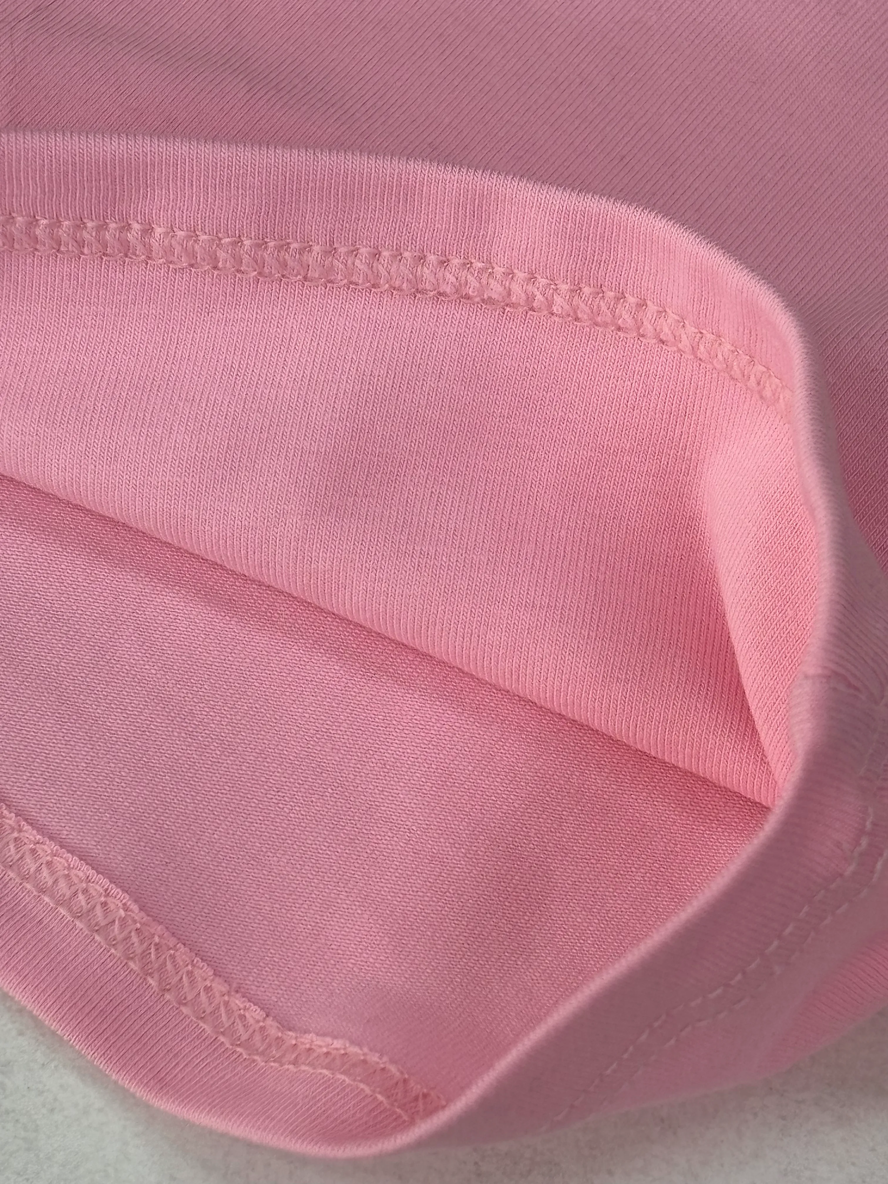 Longsleeve with neckline Pink - Thumbnail 8