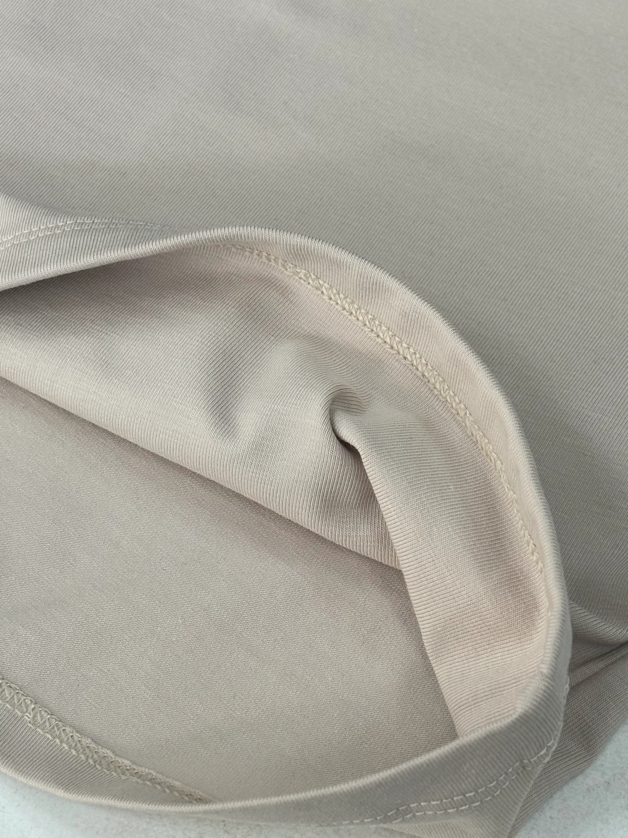 Лонгслів з вирізом Бежевий - product image 6