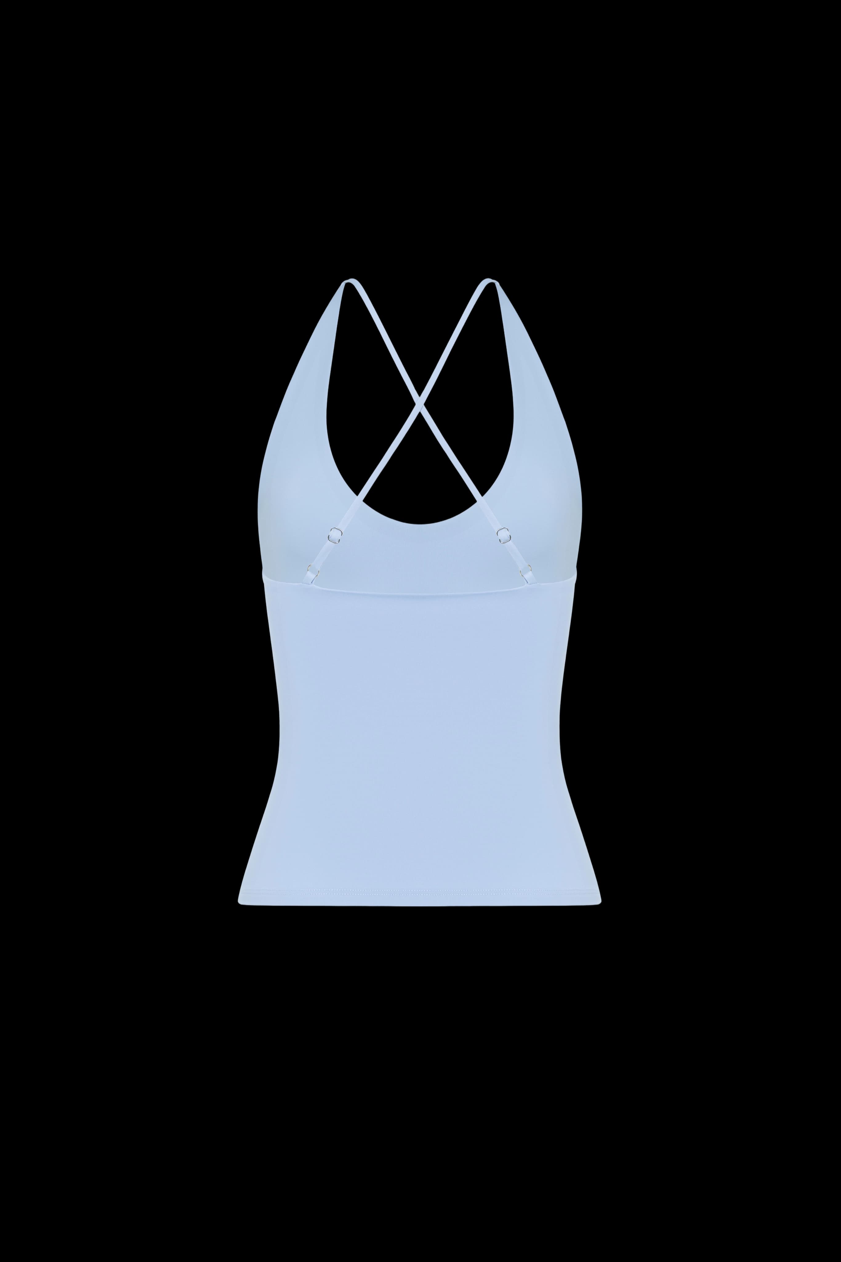 Cross-back top Light Blue - Thumbnail 2