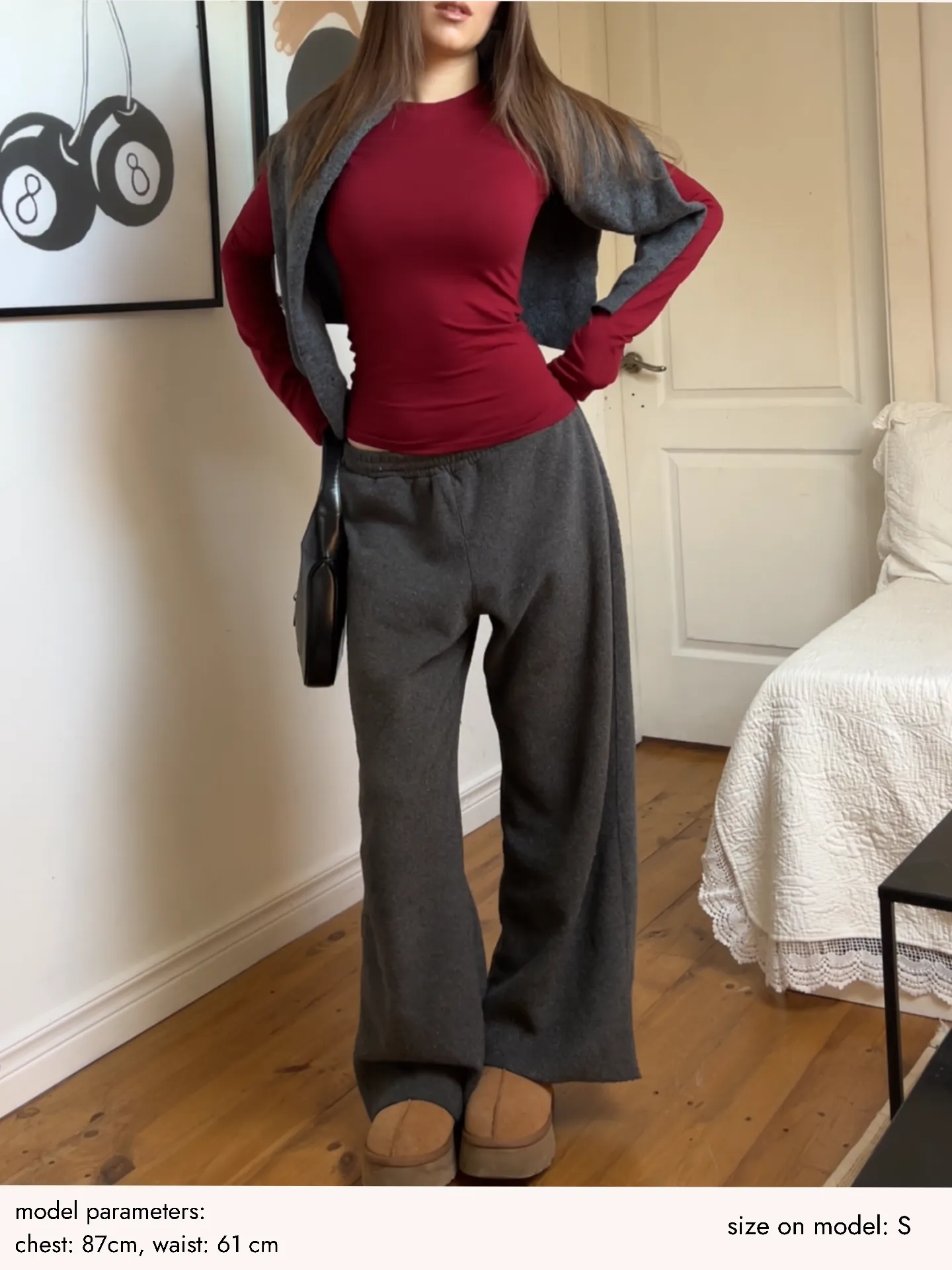 Лонгслів Бордо - product image 4