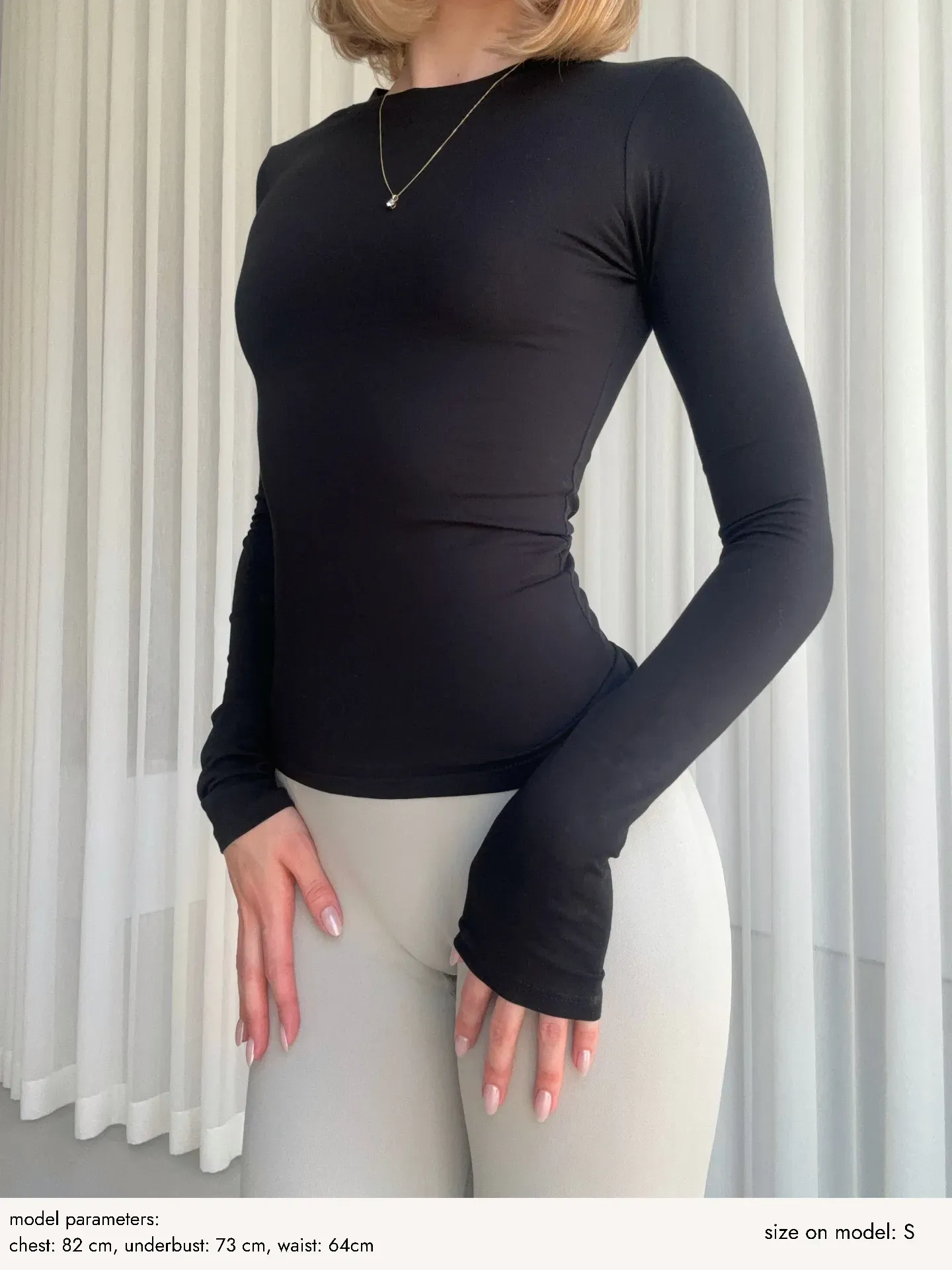 Лонгслів Чорний - product image 2