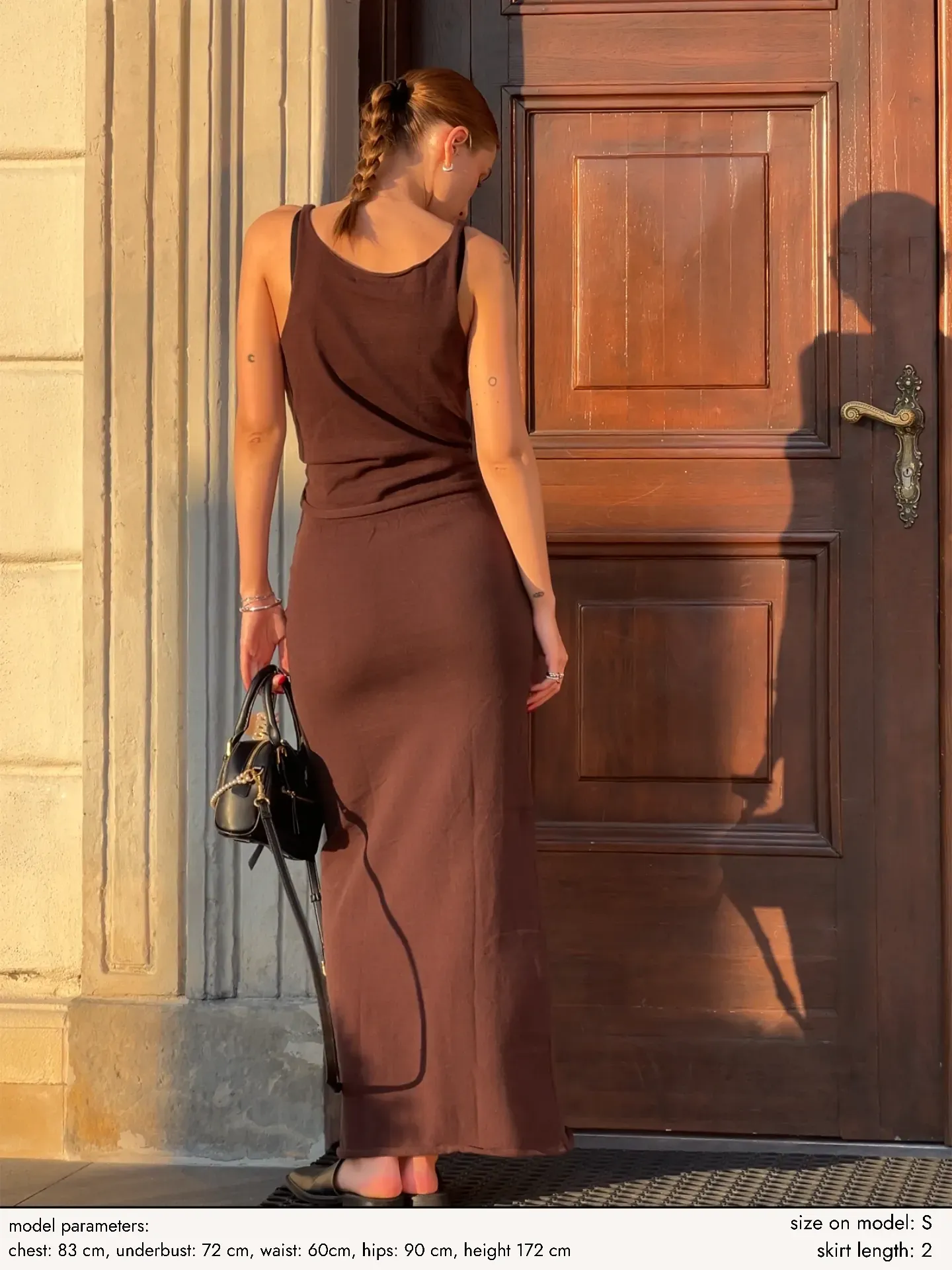 Спідниця вʼязана Шоколад - product image 4