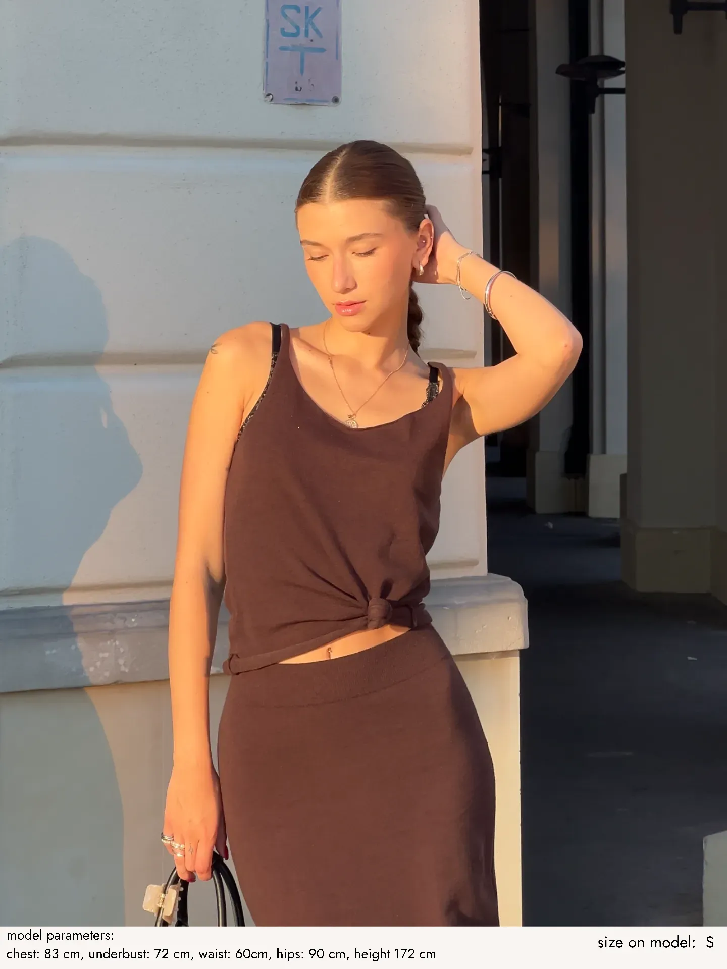 Майка вʼязана Шоколад - product image 2