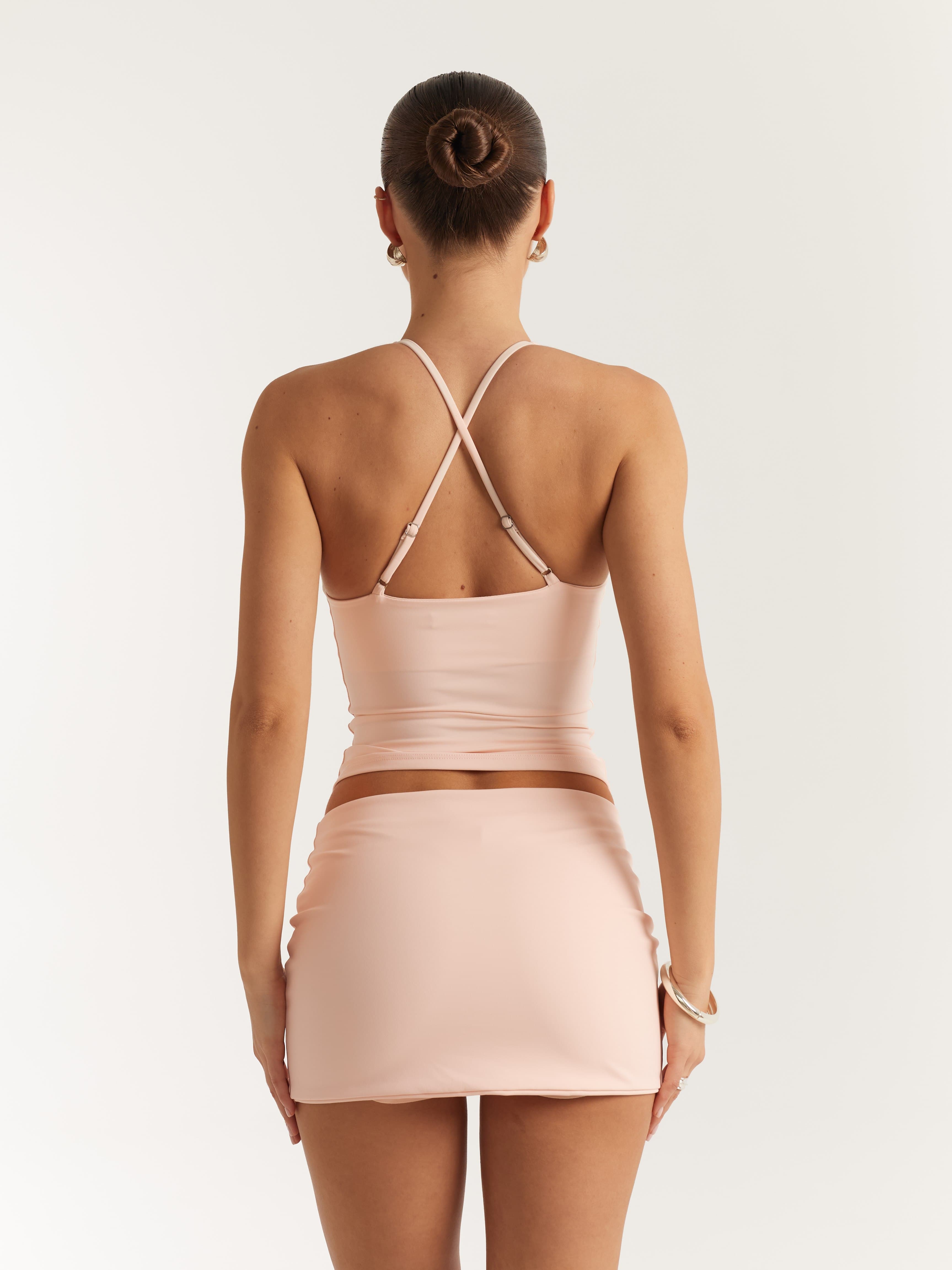 Cross-back top Light Pink - Thumbnail 5