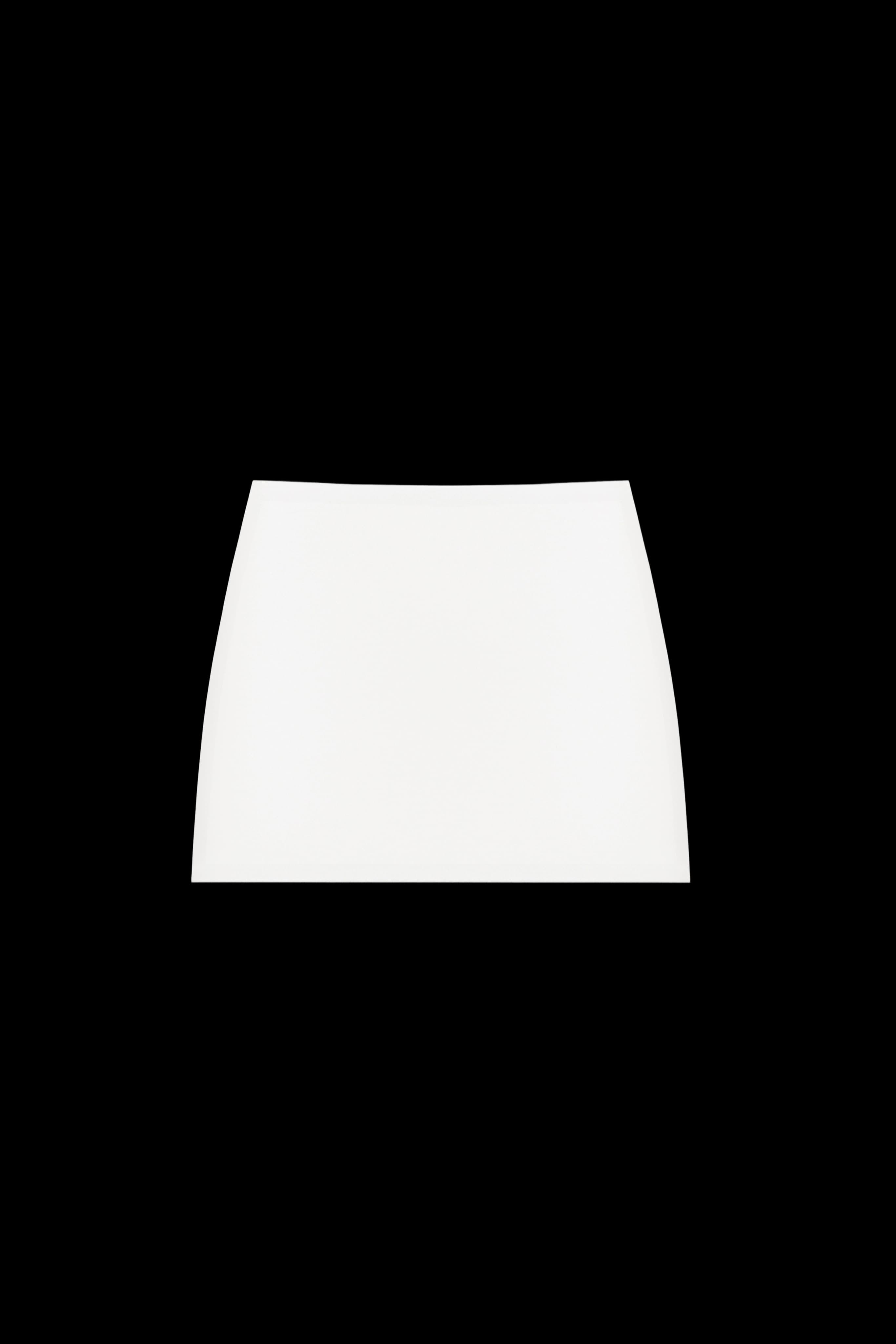 Mini skirt with shorts White