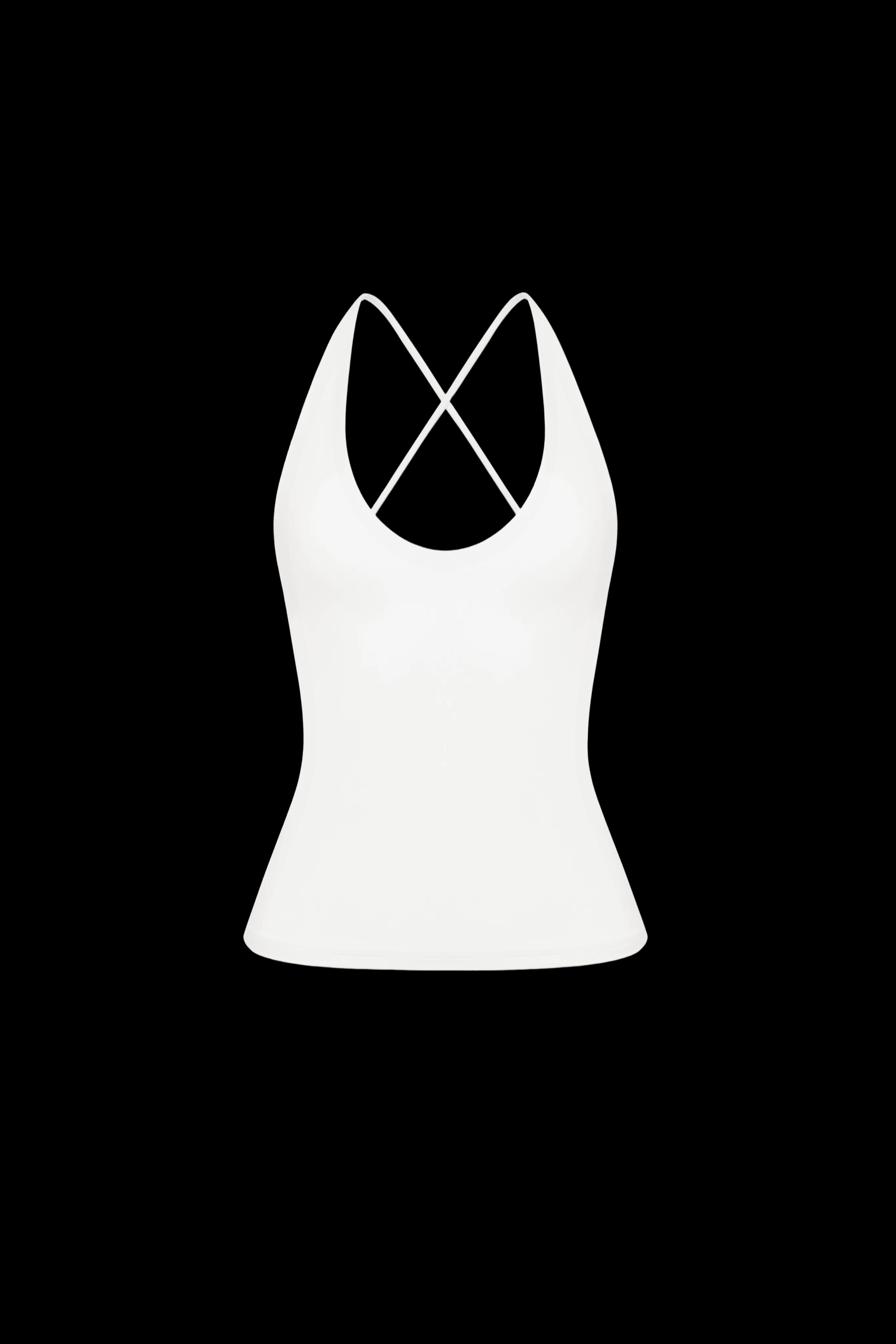 Майка з перехресною спинкою Біла - product image 1