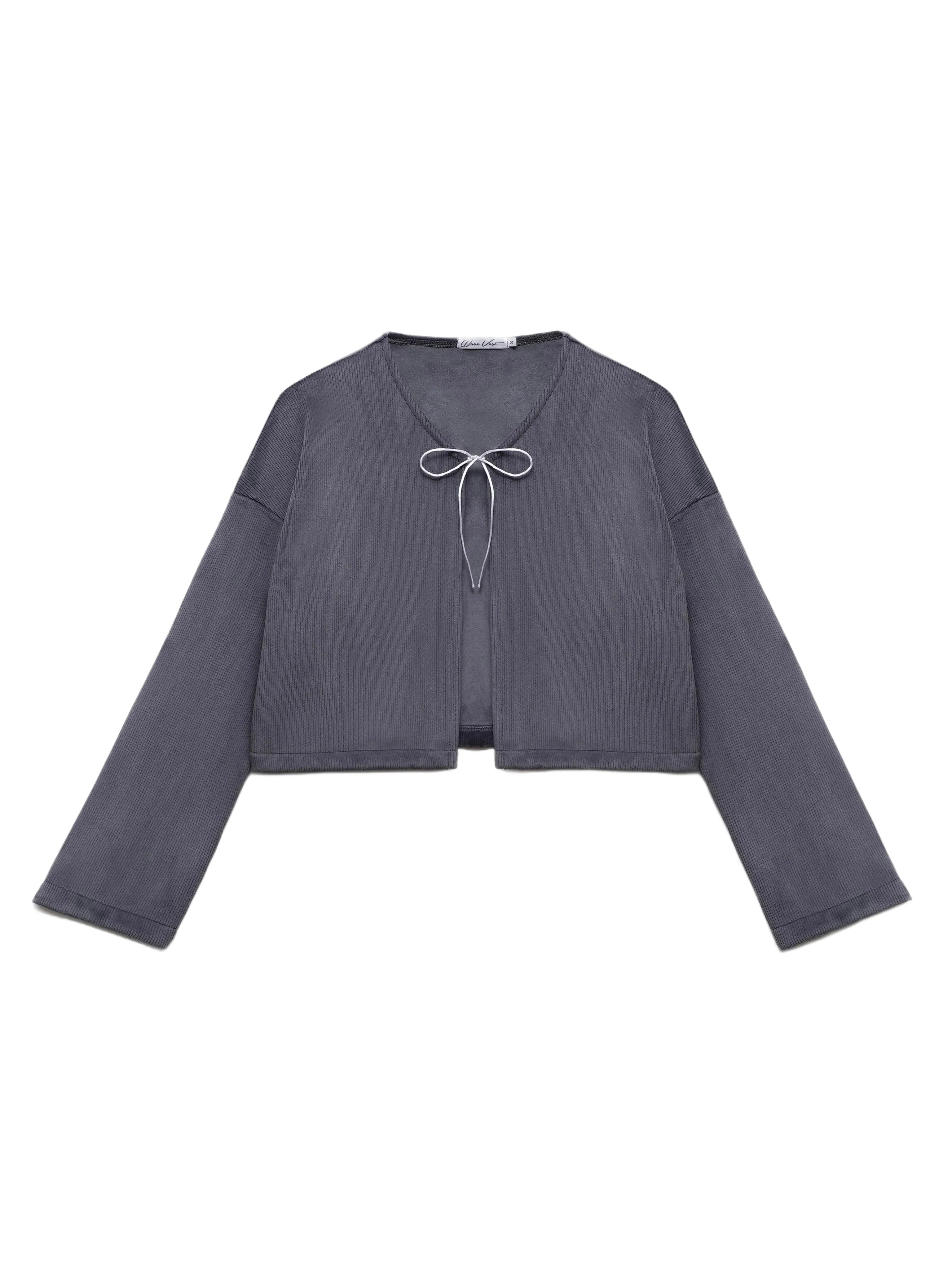 Джемпер велюр Графіт - product image 1